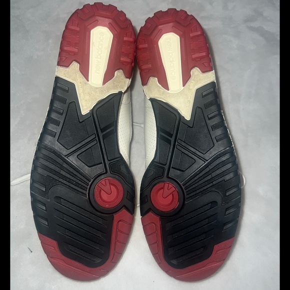 New Balance 550 Aime Leon Dore White Red - Picture 5 of 7